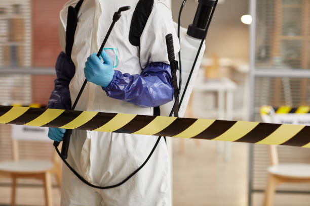 Professional Crime Scene Cleanup technician working in Francestown, NH